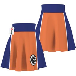 Goku Skater Skirt Cosplay Style- gear otaku