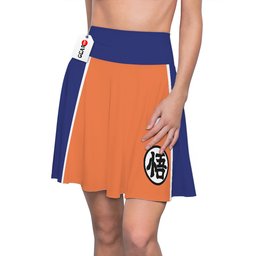 Goku Skater Skirt Cosplay Style- gear otaku