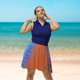 Goku Skater Skirt Cosplay Style- gear otaku