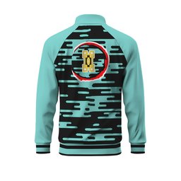Tanjiro Neck Zipper Jacket Cosplay- gear otaku