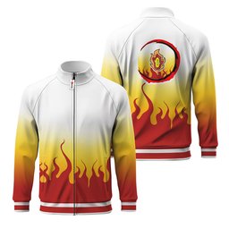 Tanjiro Neck Zipper Jacket Cosplay- gear otaku