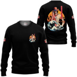 Portgas D. Ace Kanagawa Hoodie Shirts Custom Clothes GearOtaku.com