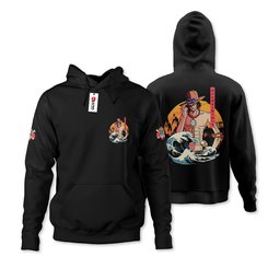 Portgas D. Ace Kanagawa Hoodie Shirts Custom Clothes GearOtaku.com