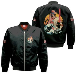 Portgas D. Ace Kanagawa Hoodie Shirts Custom Clothes GearOtaku.com
