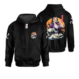 Nico Robin Kanagawa Hoodie Shirts Custom Clothes GearOtaku.com