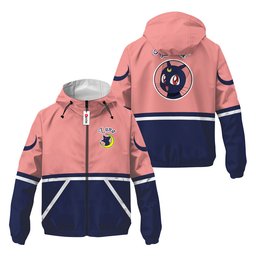 Artemis Cat Anime Windbreaker Jacket-1-gear otaku