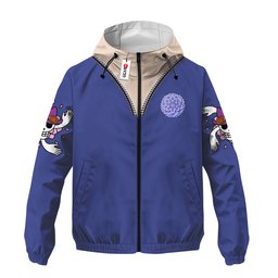 Monkey D. Luffy Anime Windbreaker Jacket-1-gear otaku