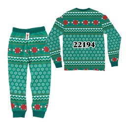 Norman 22194 Pajamas Christmas Ugly Sleepwear GearOtaku.com