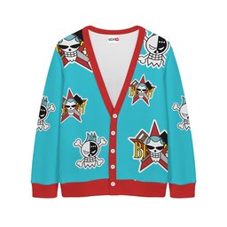 Franky Knitted Cardigan Anime Sweater NTT111124214-2-Gear-Otaku