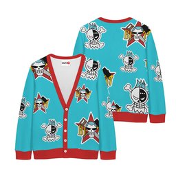 Boa Hancock Knitted Cardigan Anime Sweater-1-gear otaku