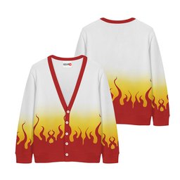 Sanemi Shinazugawa Knitted Cardigan Anime Sweater-1-gear otaku