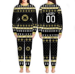MSBY Pajamas Christmas Ugly Sleepwear Personalized GearOtaku.com