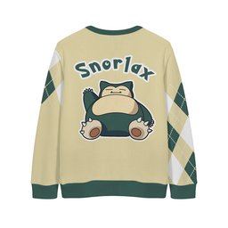 Snorlax Knitted Cardigan Anime Christmas Sweater Personalized NTT111124411-2-Gear-Otaku
