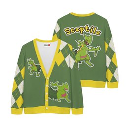 Jigglypuff Knitted Cardigan Anime Christmas Sweater Personalized-1-gear otaku