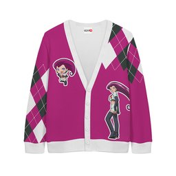 Jessie Musashi Knitted Cardigan Anime Christmas Sweater Personalized NTT111124437-3-Gear-Otaku