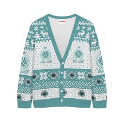 Aoba Johsai Knitted Cardigan Anime Christmas Sweater NTT111124618-3-Gear-Otaku