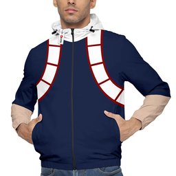 Deku Anime Windbreaker Jacket-1-gear otaku