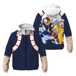 Deku Anime Windbreaker Jacket-1-gear otaku