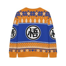 Goku Knitted Cardigan Anime Christmas Sweater NTT11112452-2-Gear-Otaku