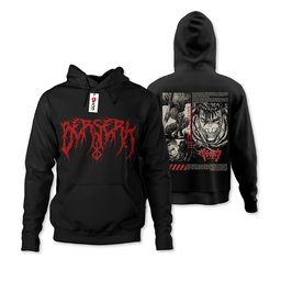 Guts Metal Hoodie Shirts Custom Clothes GearOtaku.com
