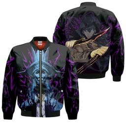 Sung Jin-Woo and Statue of God Hoodie Shirts Custom Clothes GearOtaku.com