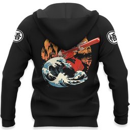 Goku Kid Kanagawa Hoodie Shirts Custom Clothes GearOtaku.com