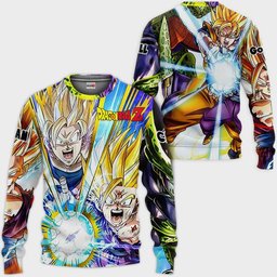 Goku Gohan Cell Hoodie Jacket Shirts Custom Clothes GearOtaku.com