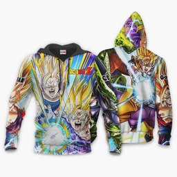 Goku Gohan Cell Hoodie Jacket Shirts Custom Clothes GearOtaku.com