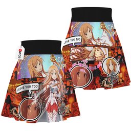 Zero Two Code 002 Skater Skirt- gear otaku