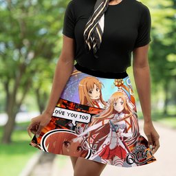 Zero Two Code 002 Skater Skirt- gear otaku