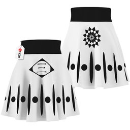 13th Division Shihakusho The Gotei 13 Skater Skirt- gear otaku