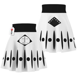13th Division Shihakusho The Gotei 13 Skater Skirt- gear otaku
