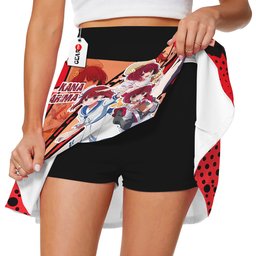 Mirajane Strauss Skater Skirt Manga Style- gear otaku