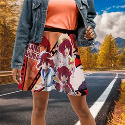 Mirajane Strauss Skater Skirt Manga Style- gear otaku