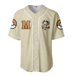 Meowth Baseball Jersey Personalized Edition GearOtaku.com