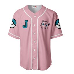 Jigglypuff Baseball Jersey Personalized Edition GearOtaku.com
