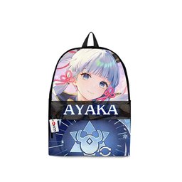Kamisato Ayaka Backpack Game Bag Personalized GearOtaku.com