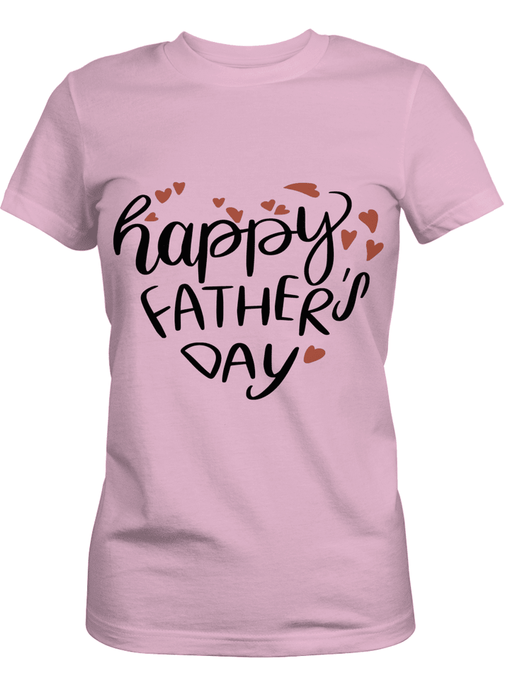 V-neck T-shirt,Ladies T-shirt,Premium Ladies T-shirt,Unisex Tank Happy father's day for daughter