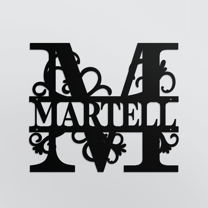 MARTELL METAL SIGN