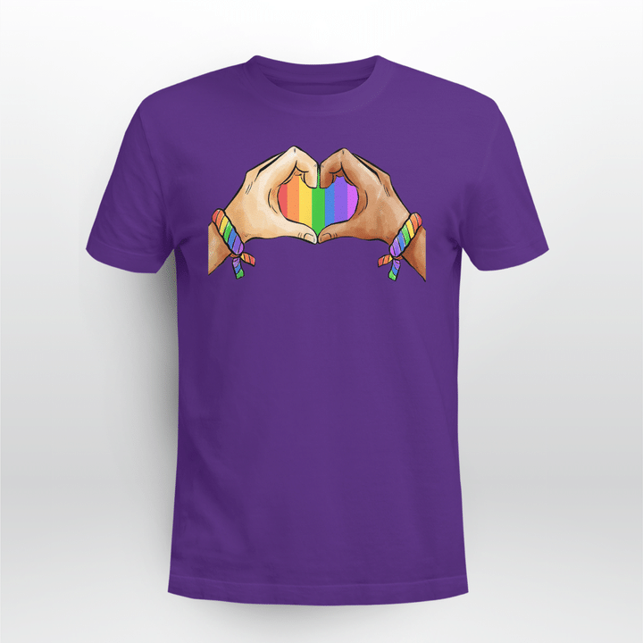 LGBTQ Classic T-shirt heart Unity