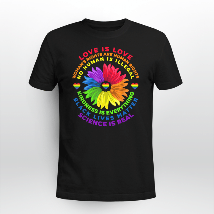 LGBTQ Classic T-shirt Love Is Just Love