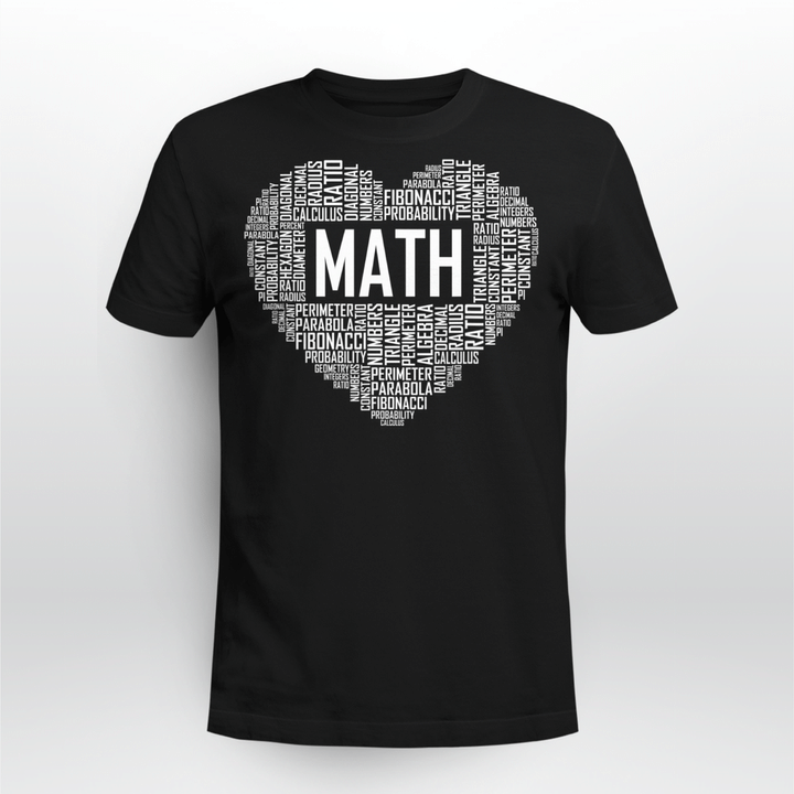 Math Teacher Classic T-shirt Calculus Mathematics