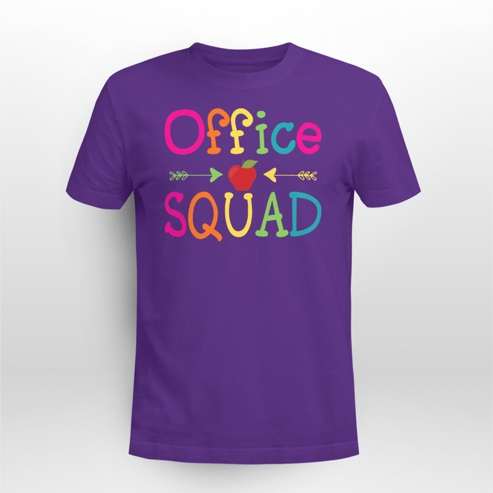 School Office Classic T-shirt Apple Office Squad