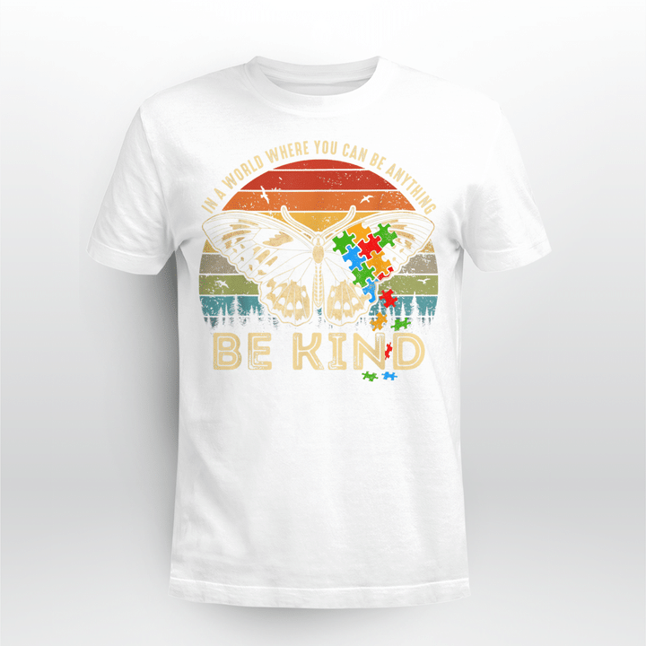 Autism T-shirt Be Kind