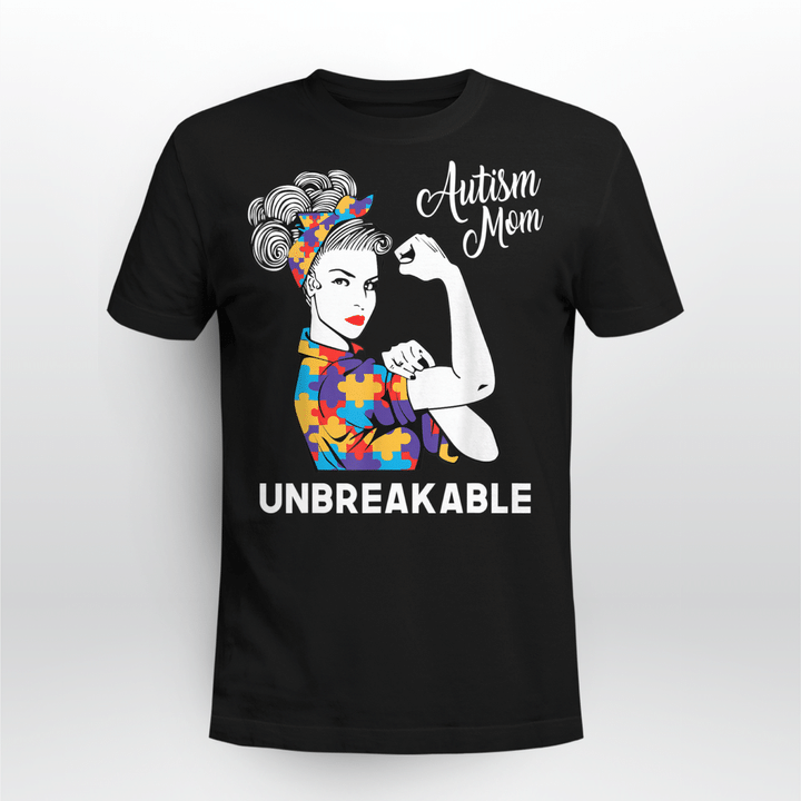Autism T-shirt Unbreakable