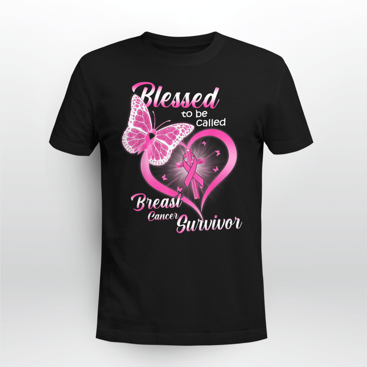Breast Cancer Awareness Unisex T-shirt Blessed To Be Called Breast Cancer Survivor