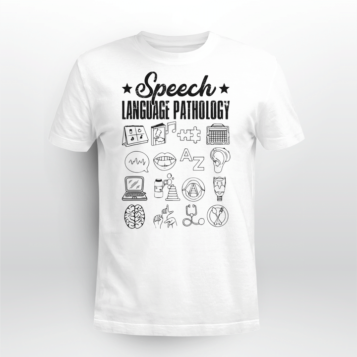 Speech Language Pathology SLP Speech Therapy T-Shirt