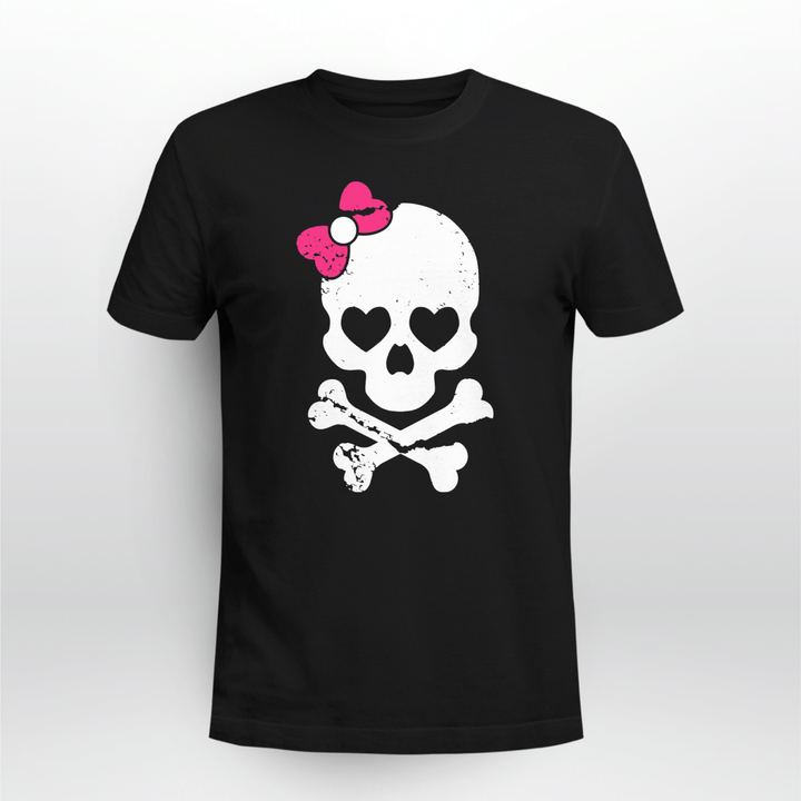 Skull Unisex T-shirt Halloween Cute Skull