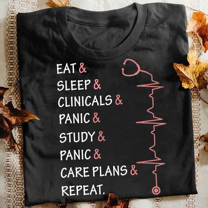 Nurse T-shirt My Life