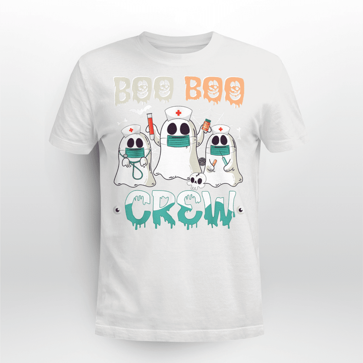 Nurse T-shirt Amazing Boo Boo Crew